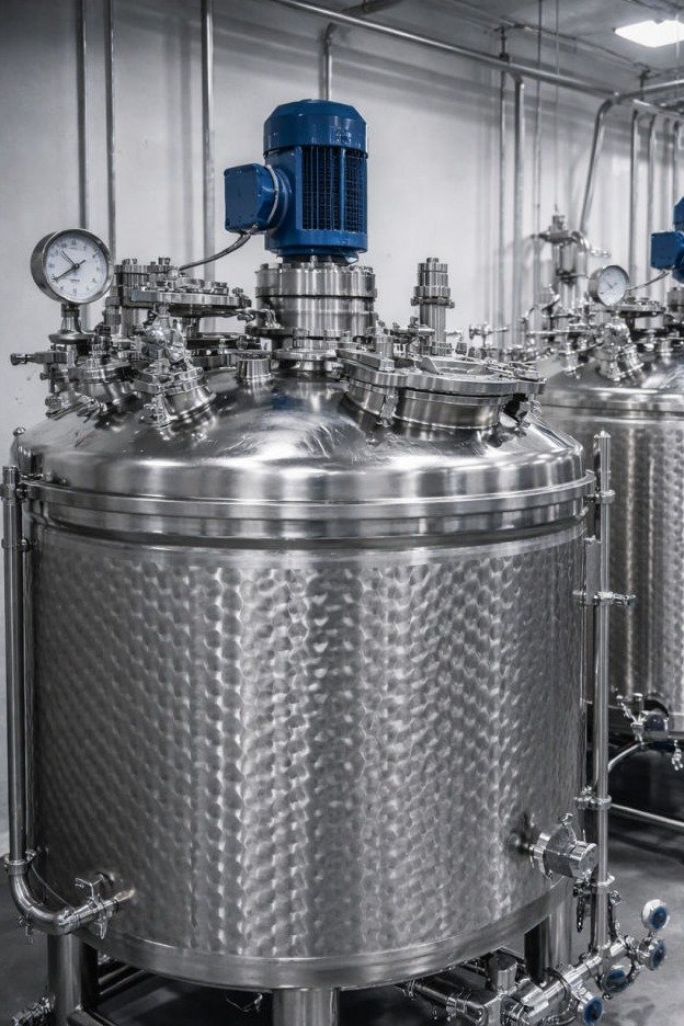 Tanques enchaquetados