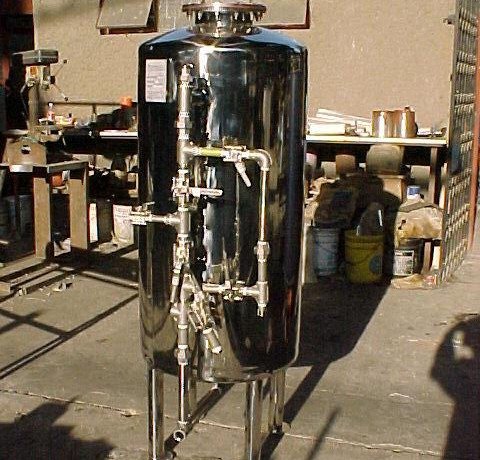 Tanques con chaqueta de tubos